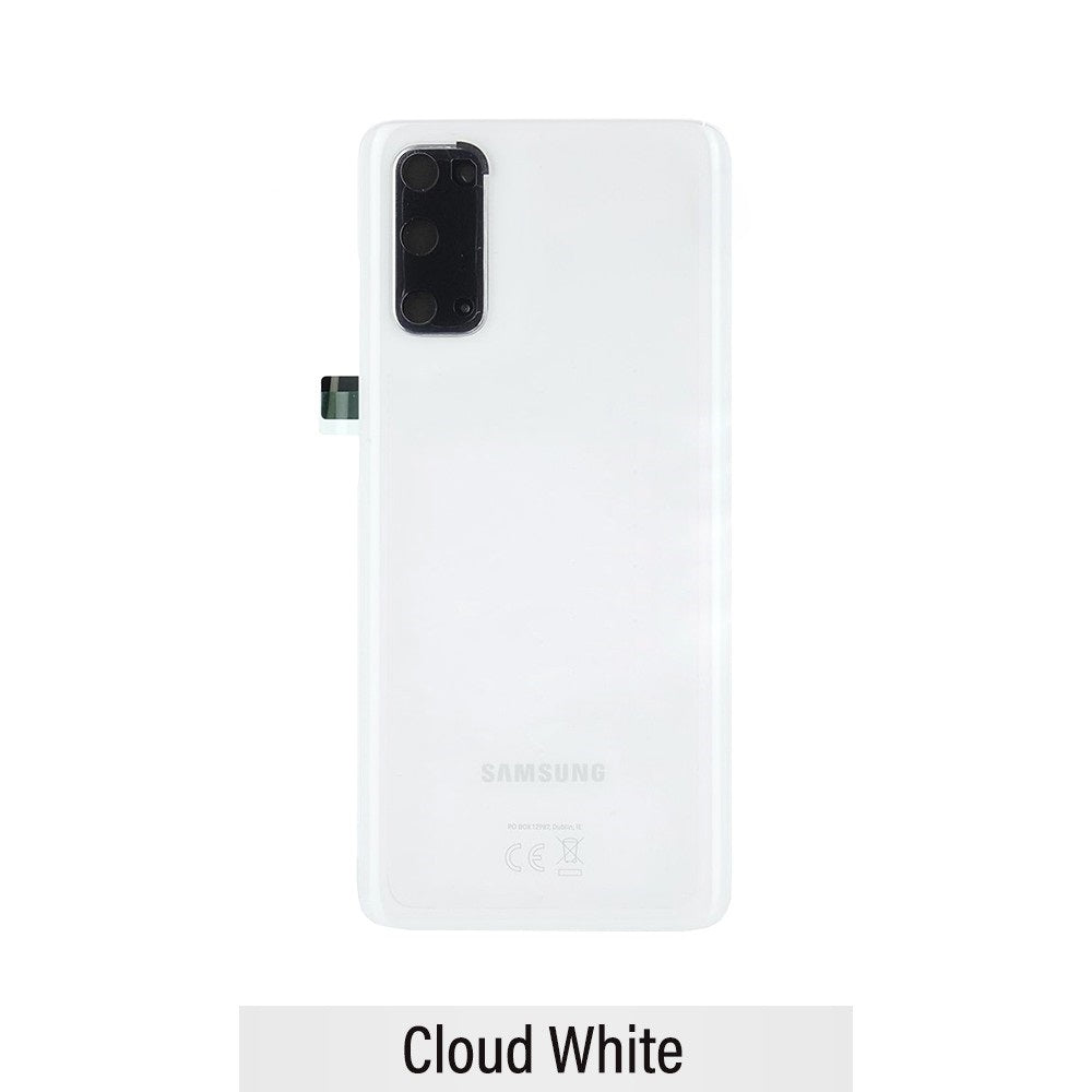 Rear Cover Glass For Samsung Galaxy S20/5G G980/G981 GH82-22068B (Gold)-Cloud White Rear Cover Glass For Samsung Galaxy S20/5G G980/G981 GH82-22068B (Gold)-Cloud White